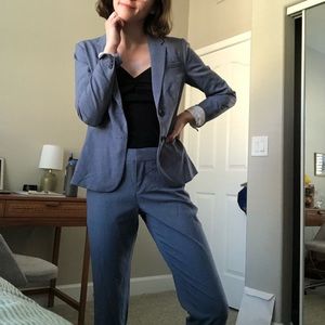 Blue Banana Republic Two Piece Suit